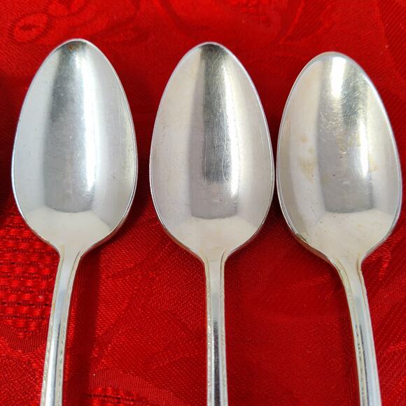 6 TeaSps Holmes & Edwards LOVELY LADY Teaspoons International Silver Plate 1937 - Picture 6 of 16